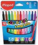 Viltstift Color'Peps, 15 stiften in plastic etui