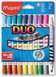 Viltstift Color'Peps Duo, 10 stiften
