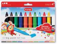 Viltstift Big Point, 10 stiften