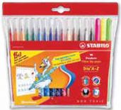 Viltstift Trio A-Z, 144 stiften (classpack)