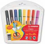 Viltstift Trio Scribbi, 8 stiften