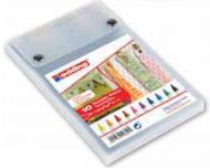 Textiel Pen e-4600, 10 geassorteerde kleuren