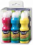 Plakkaatverf Spongy, 6 flacons van 70ml