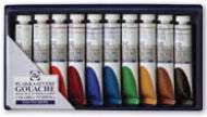 Plakkaatverf Extra Fijn, 10 tubes van 20ml in plastic etui