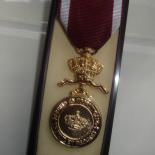 Gouden medaille kroonorde