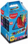 Driehoekig kleurpotlood Color'Peps, 144 potloden (classpack)