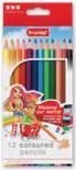 Kleurpotlood Basic Colour in kartonnen etui, 12 potloden